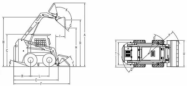 JC45 Skid Steer Loader